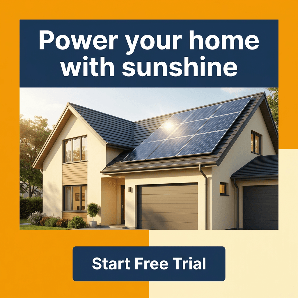 Solar & Renewable Energy LinkedIn ad example — Limited Offer