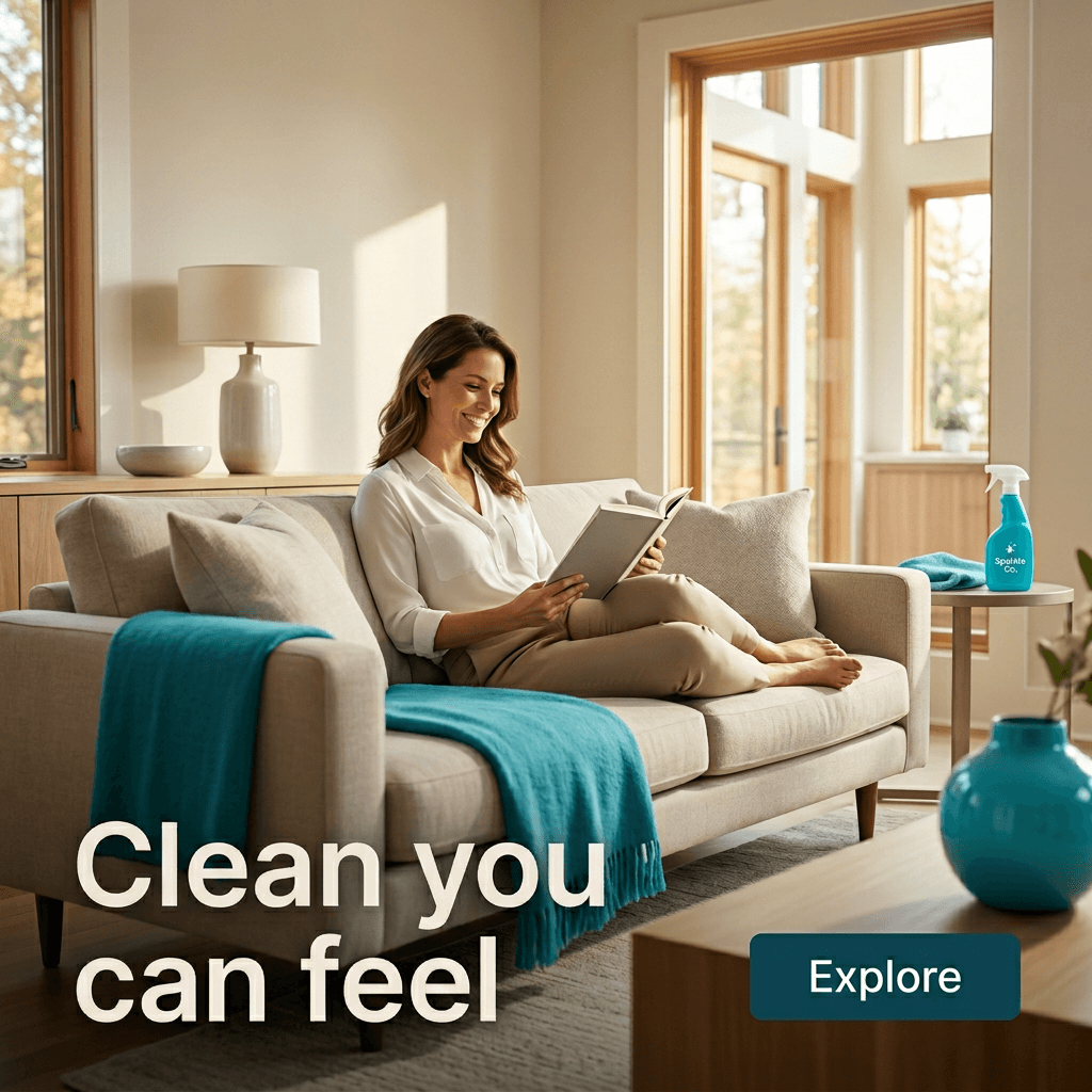 Cleaning Services LinkedIn ad example — Lifestyle