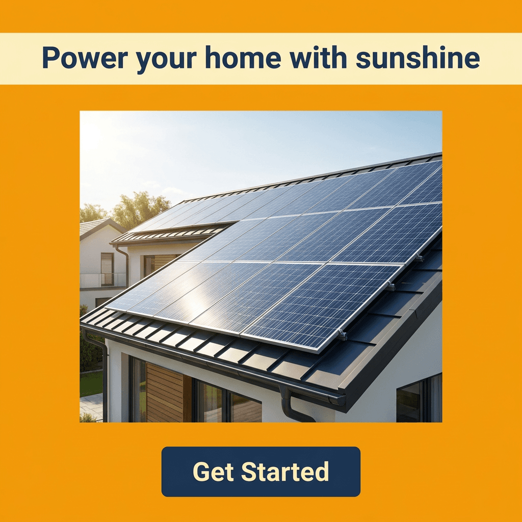 Solar & Renewable Energy LinkedIn ad example — Product Hero