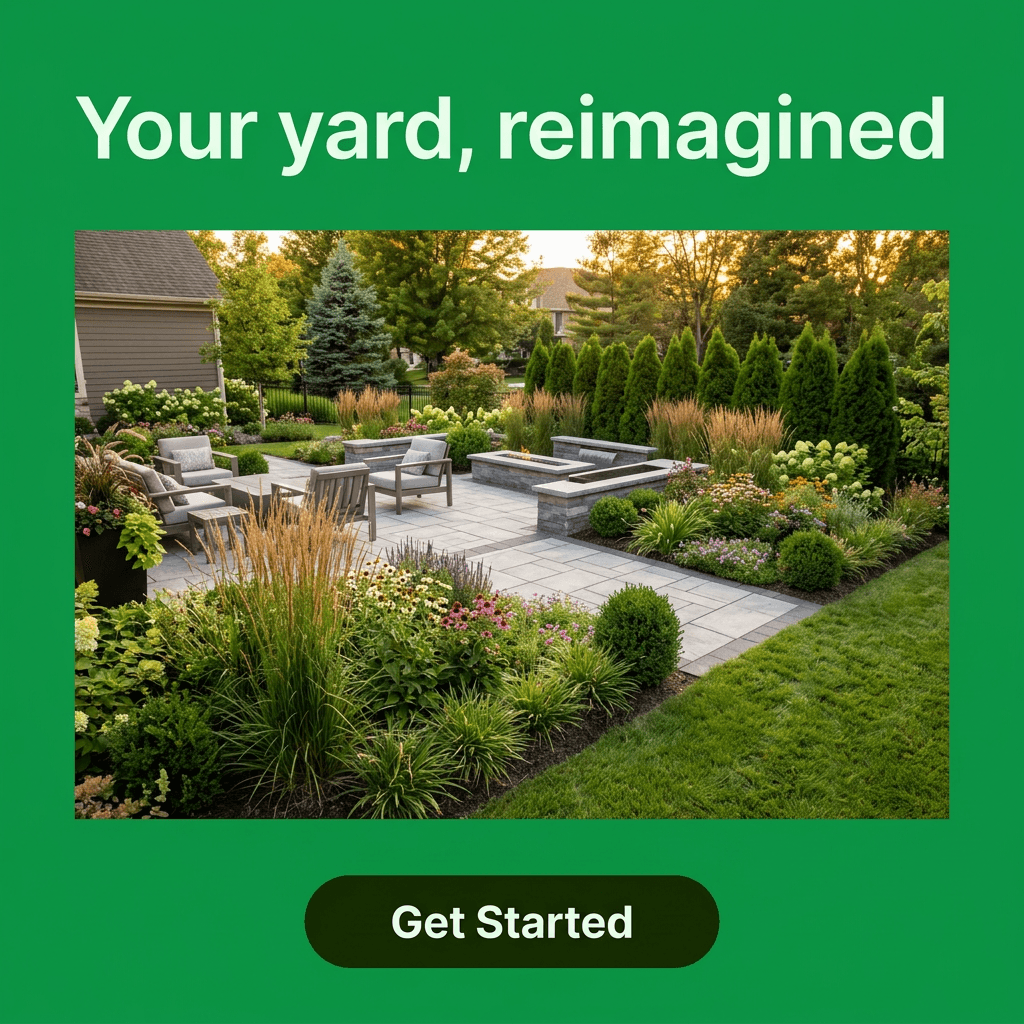 Landscaping LinkedIn ad example — Product Hero