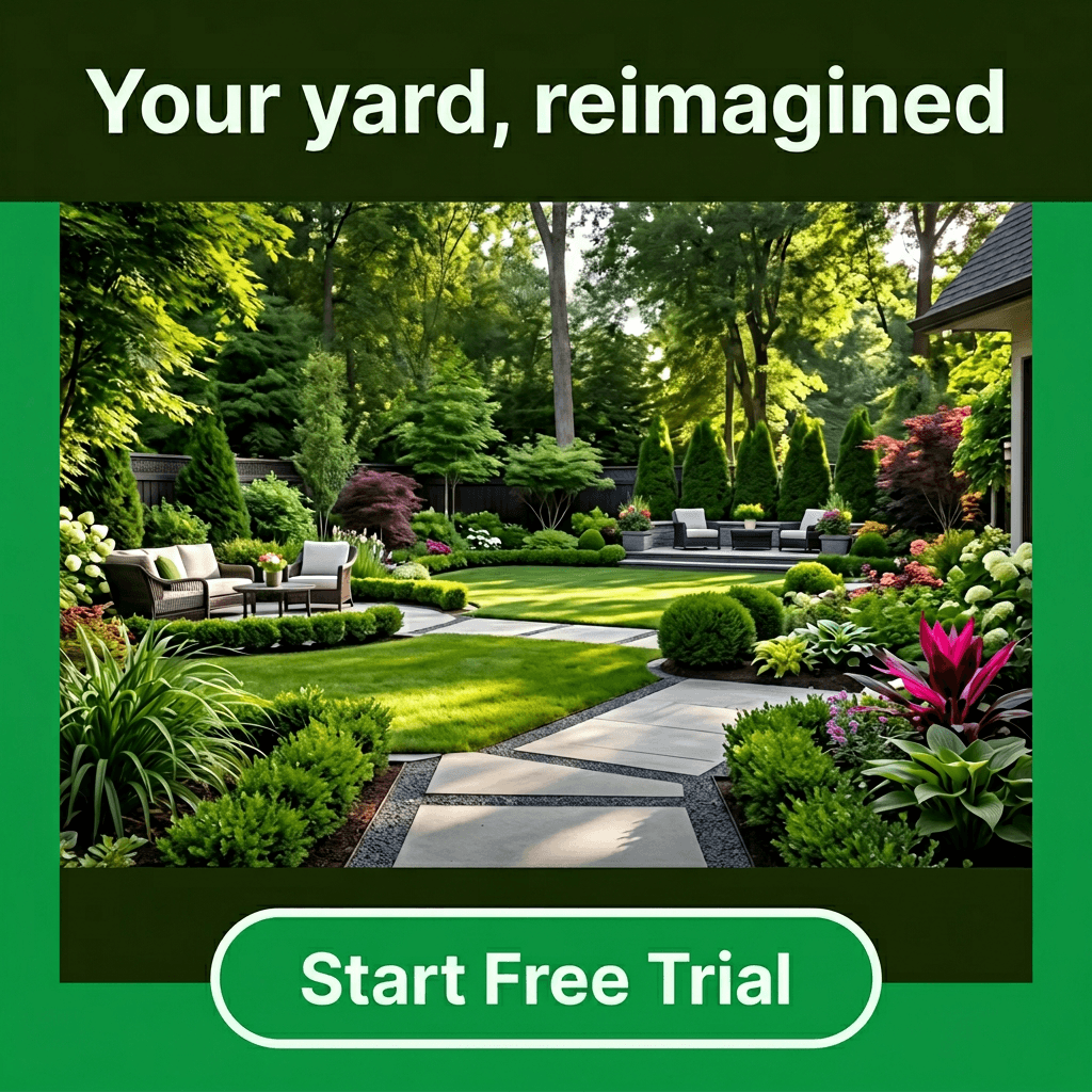Landscaping LinkedIn ad example — Limited Offer