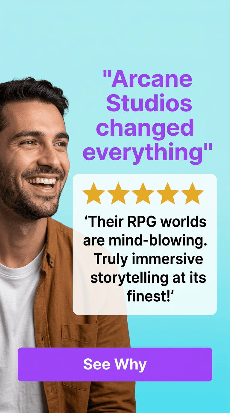 Gaming TikTok ad example — Testimonial