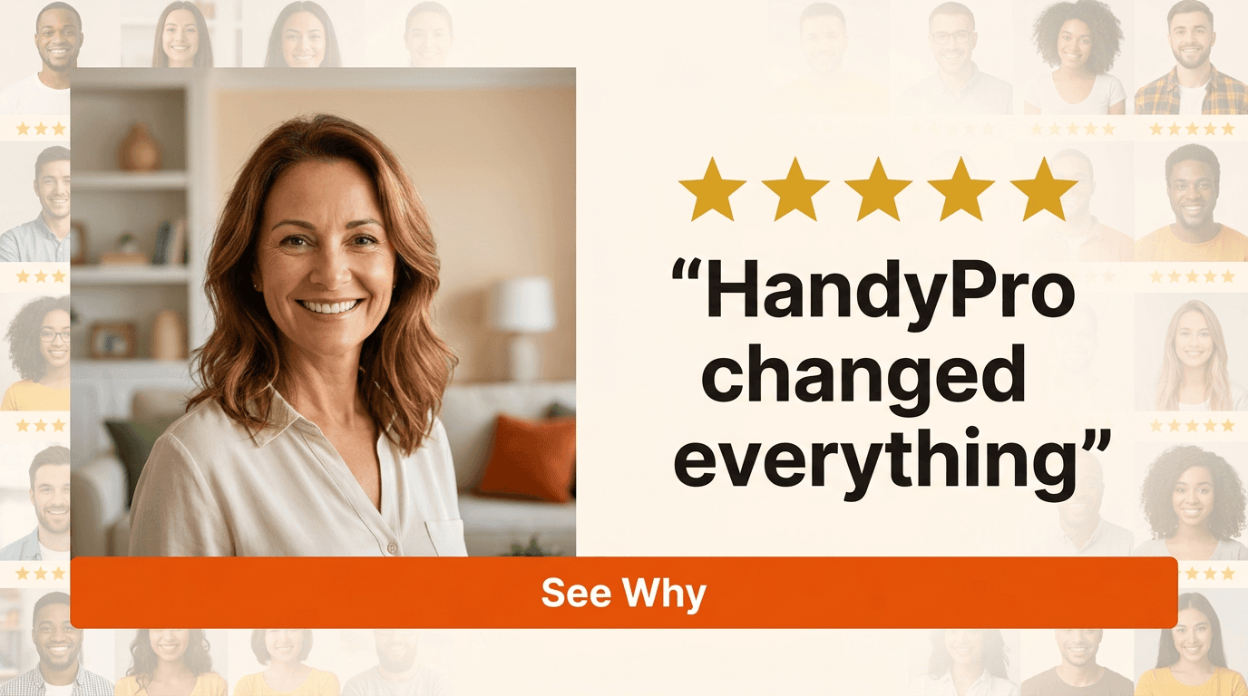 Home Services Google Display ad example — Testimonial