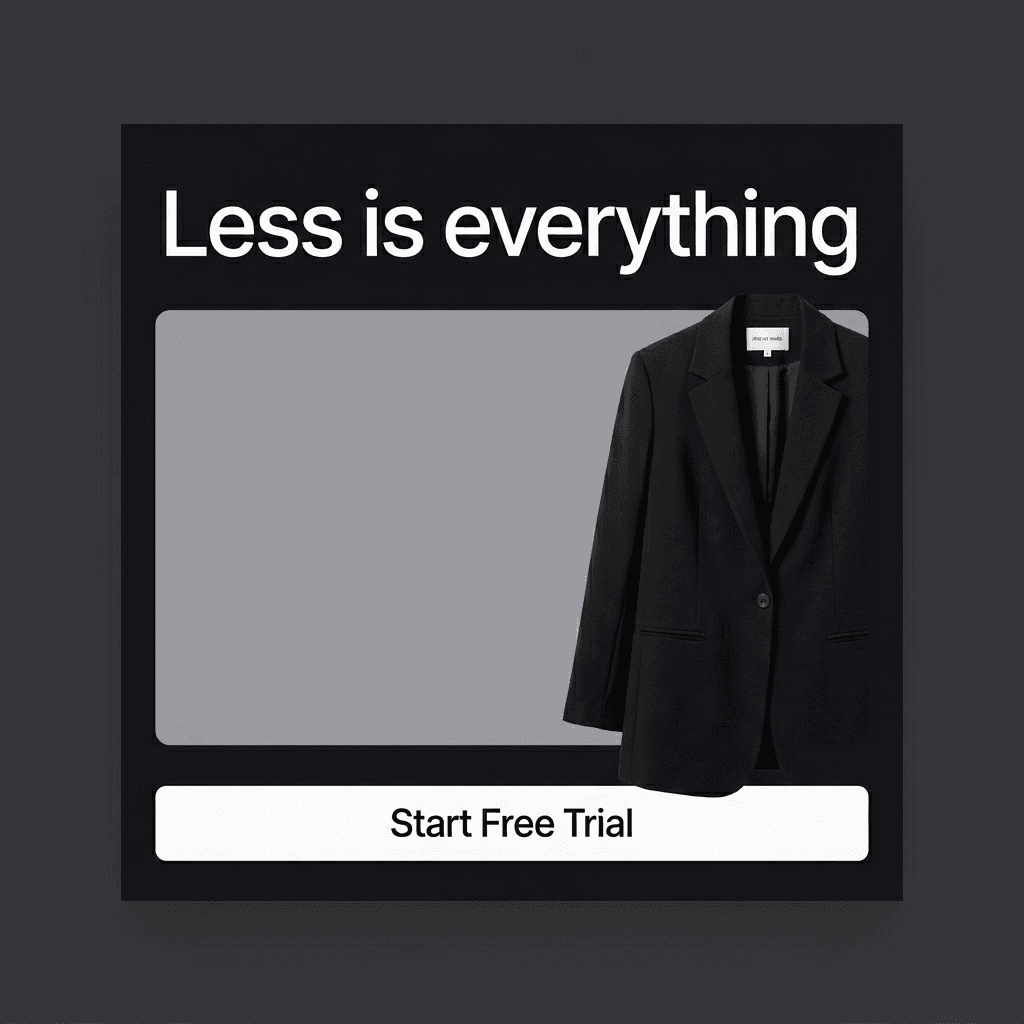 Fashion & Apparel LinkedIn ad example — Limited Offer