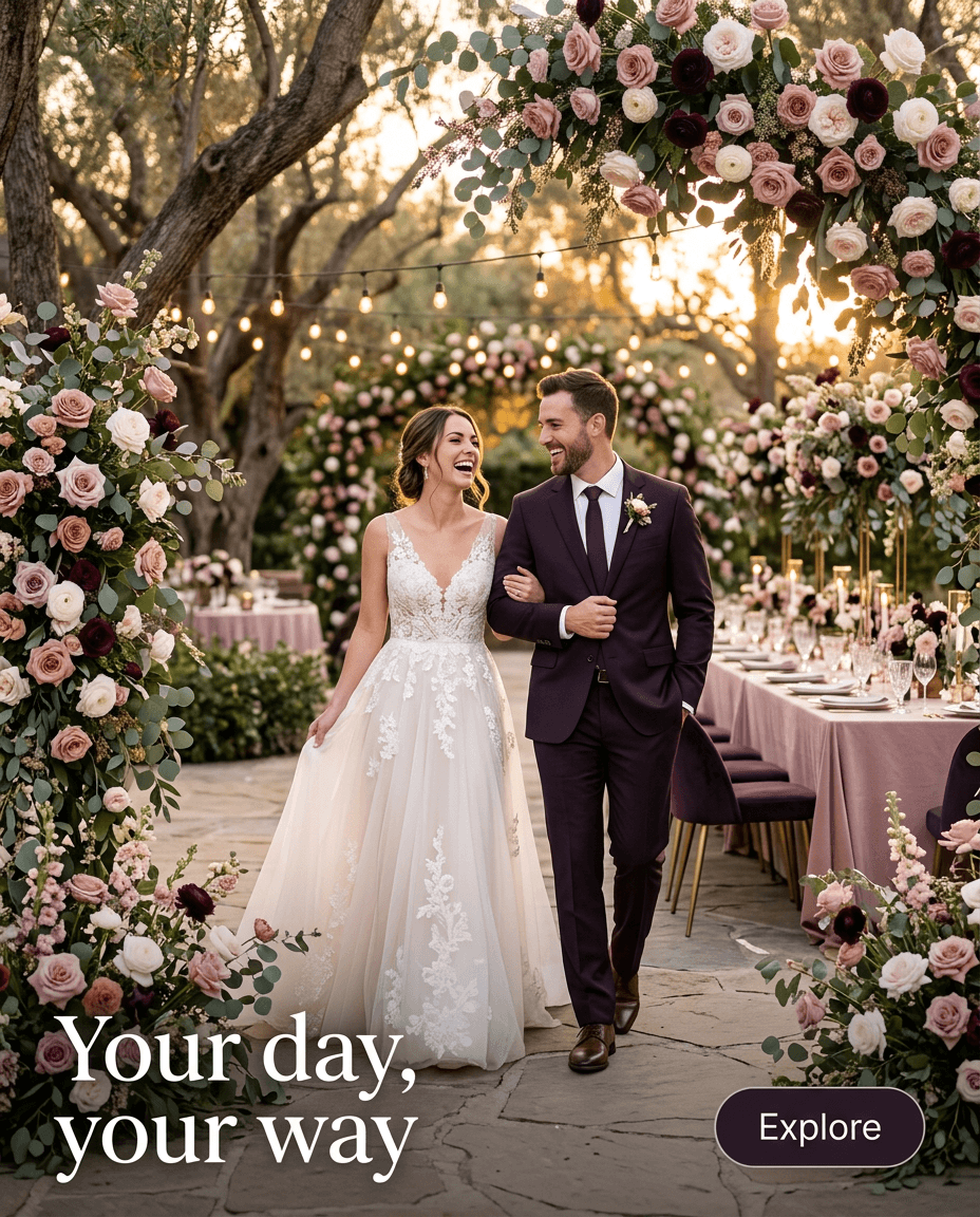 Wedding & Events Instagram ad example — Limited Offer