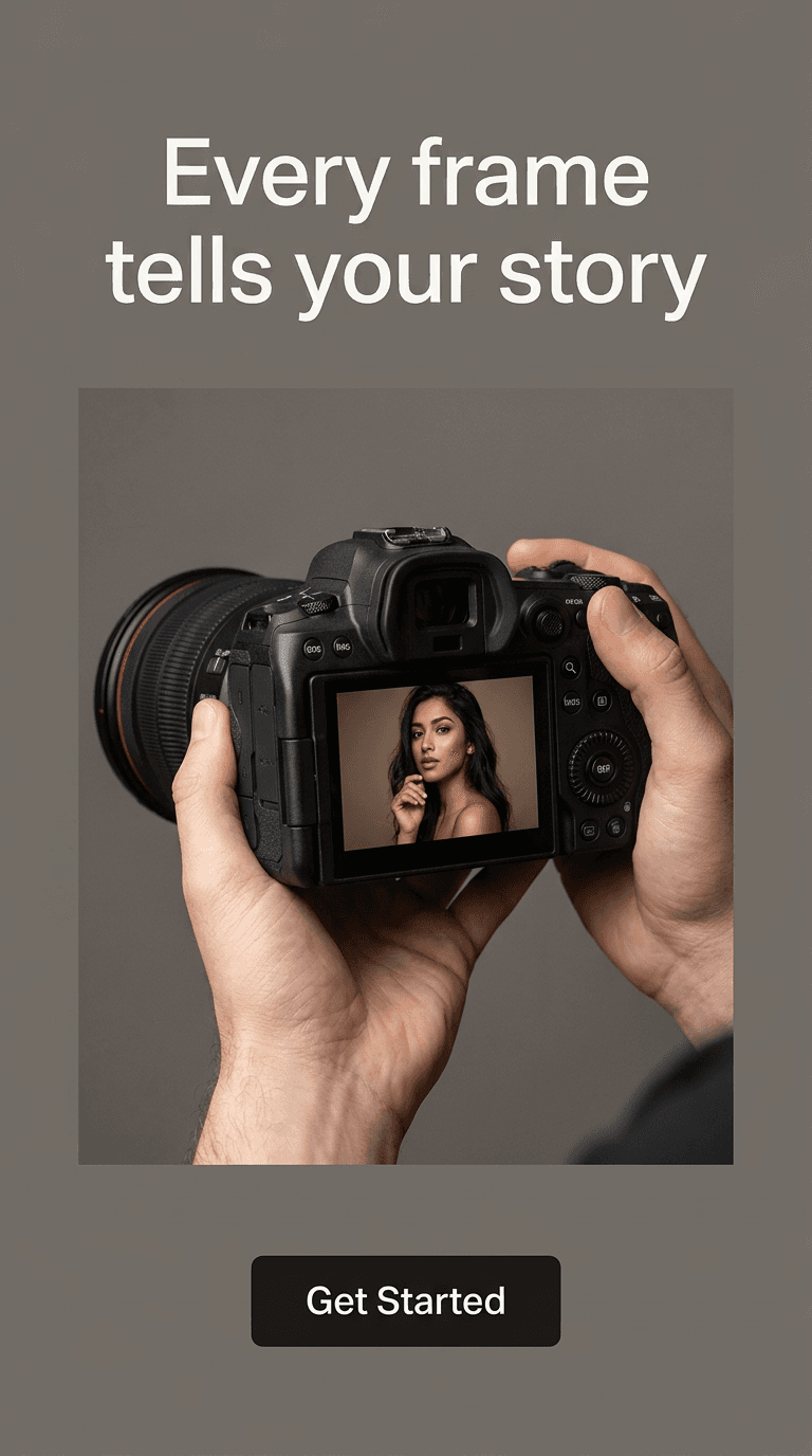 Photography TikTok ad example — Product Hero