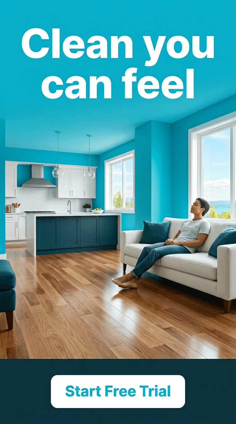 Cleaning Services TikTok ad example — Limited Offer