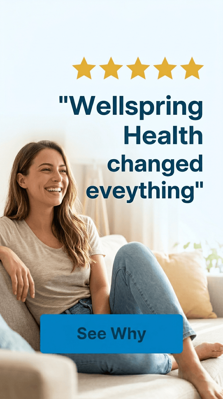 Healthcare TikTok ad example — Testimonial