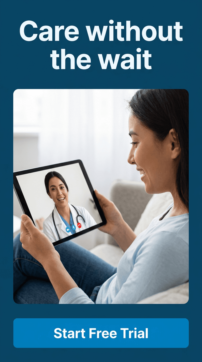 Healthcare TikTok ad example — Limited Offer