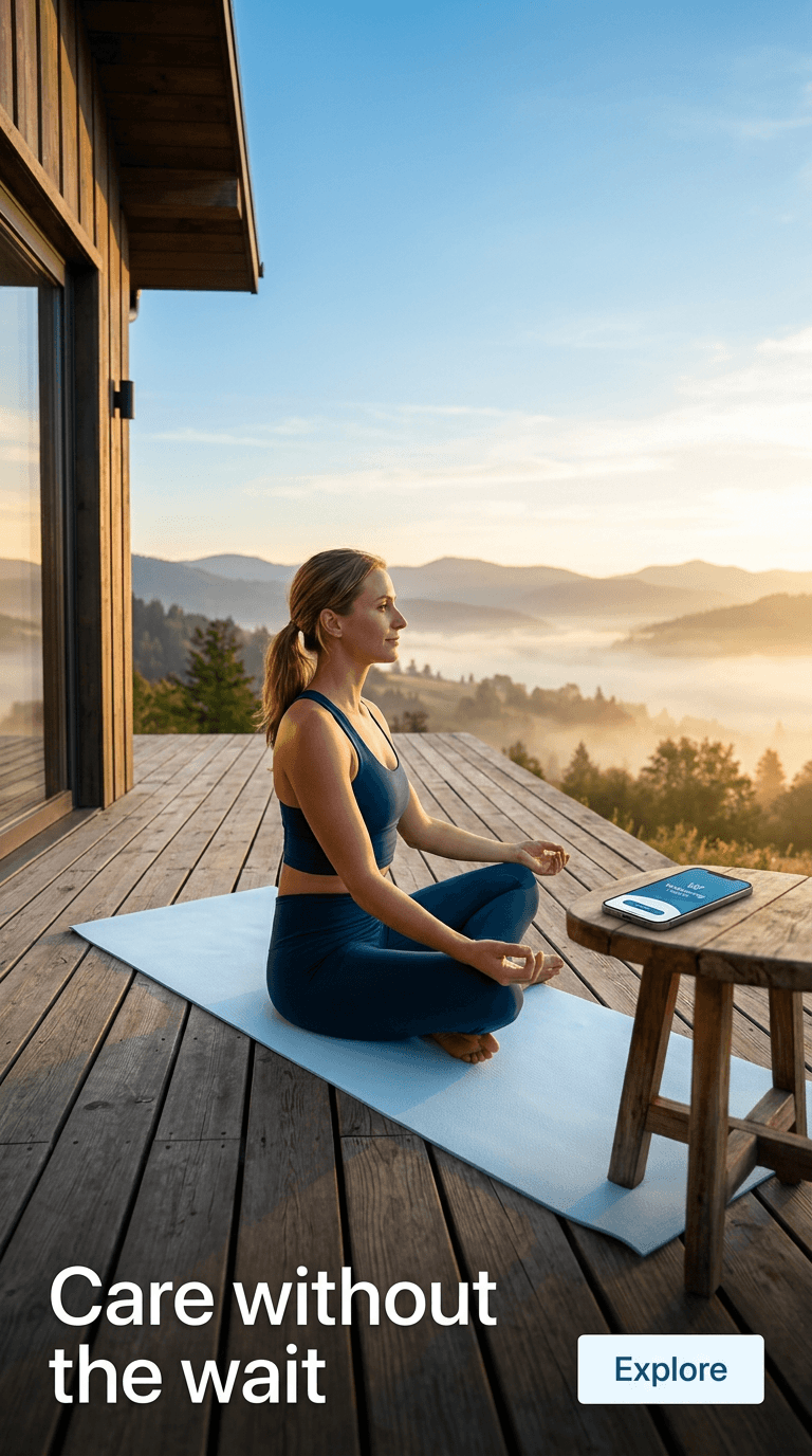 Healthcare TikTok ad example — Lifestyle