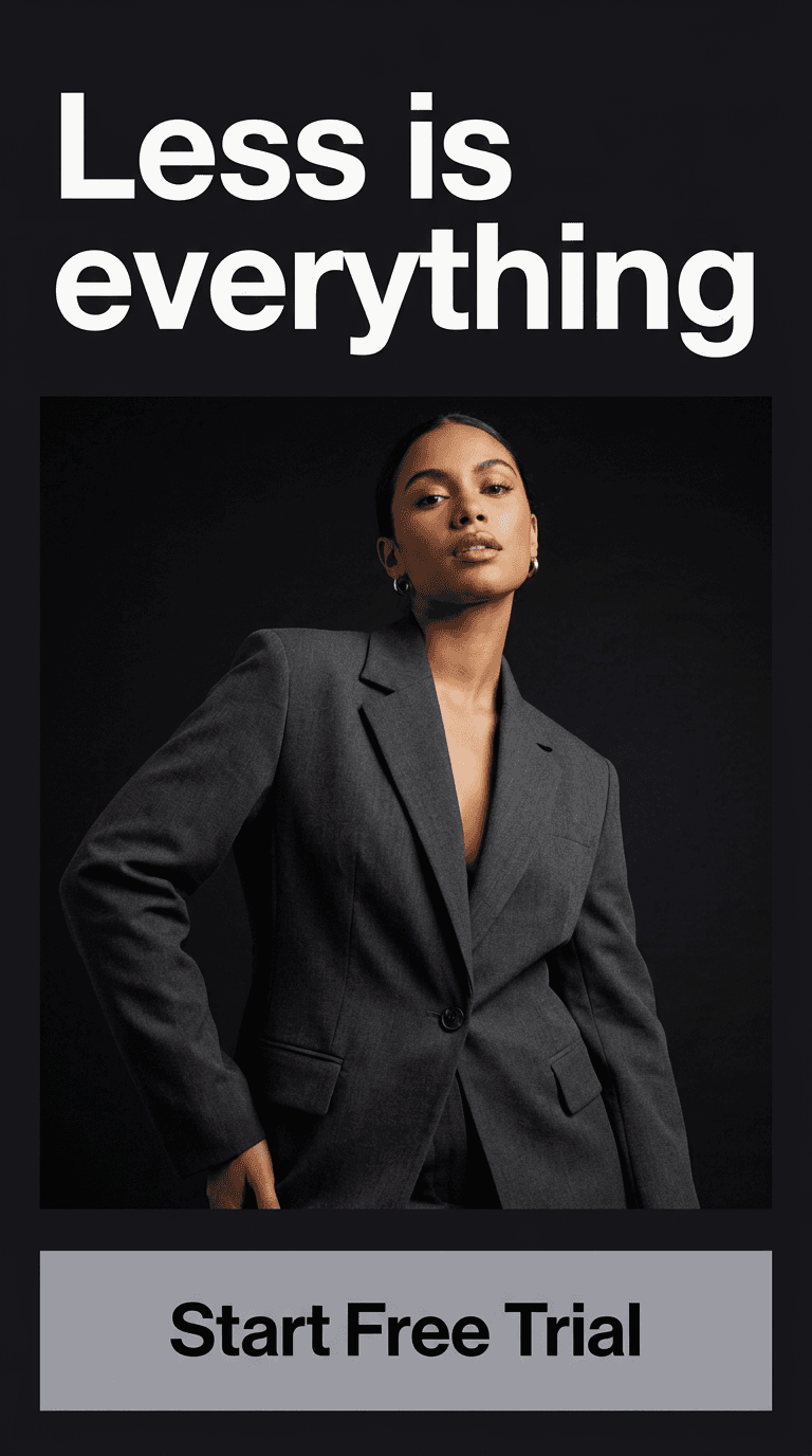 Fashion & Apparel TikTok ad example — Limited Offer