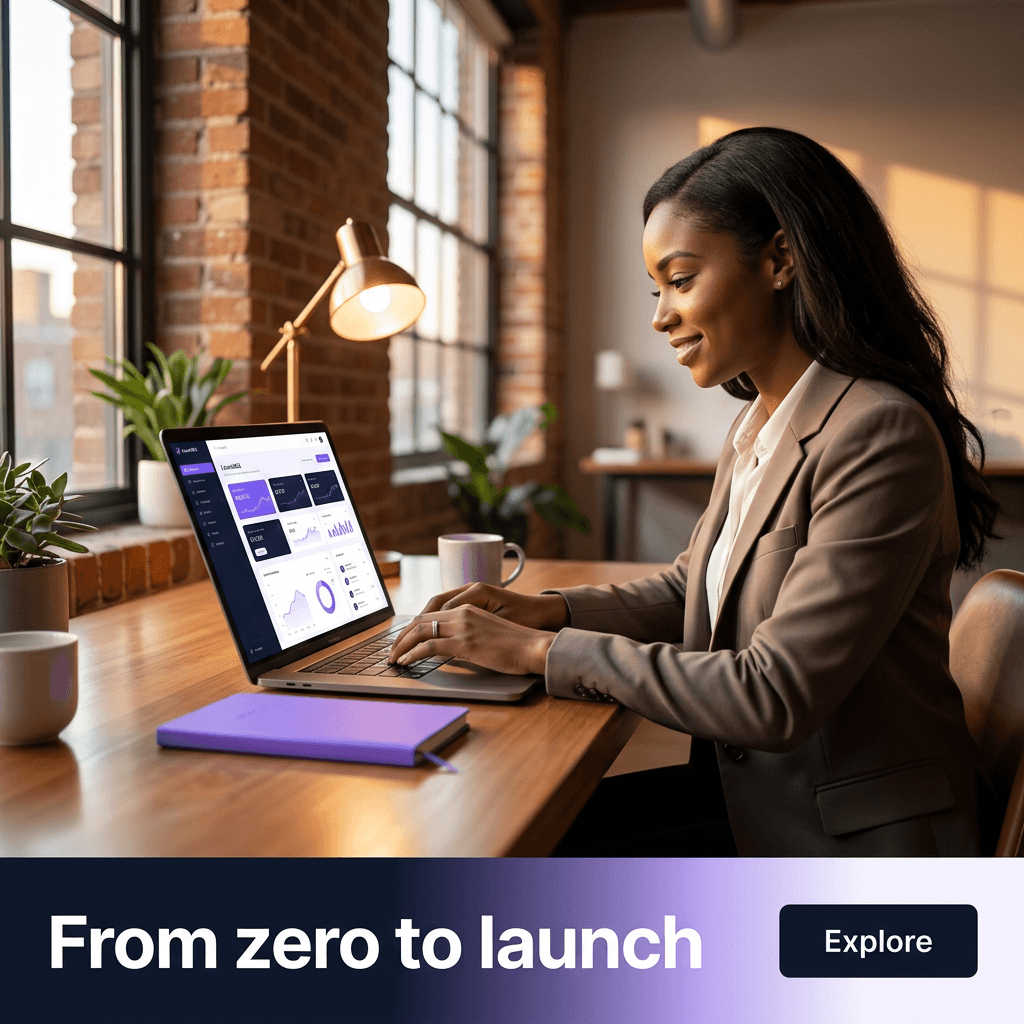 Startup LinkedIn ad example — Lifestyle