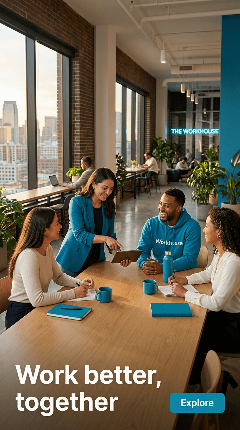 Coworking & Office Space TikTok ad example — Lifestyle