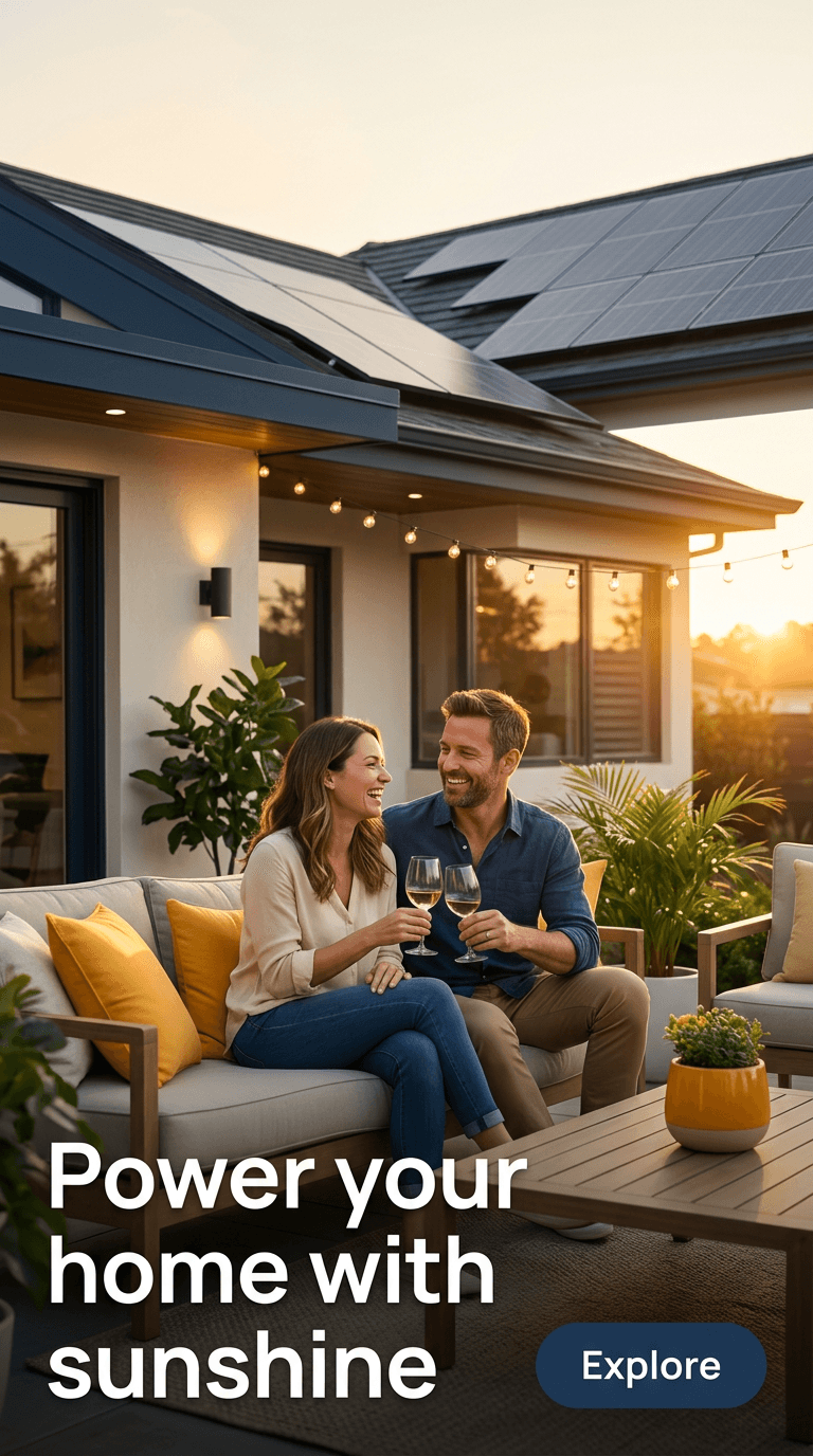 Solar & Renewable Energy TikTok ad example — Lifestyle