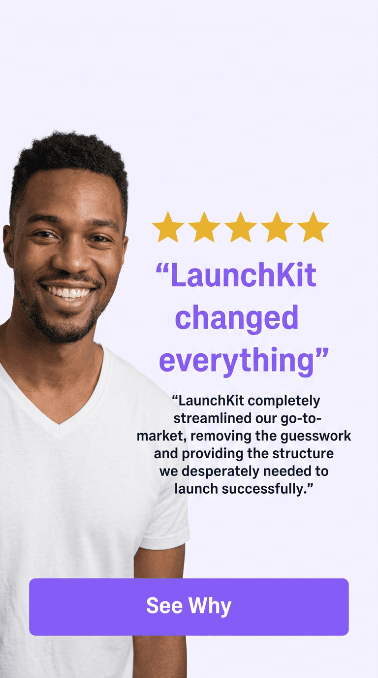 Startup TikTok ad example — Testimonial