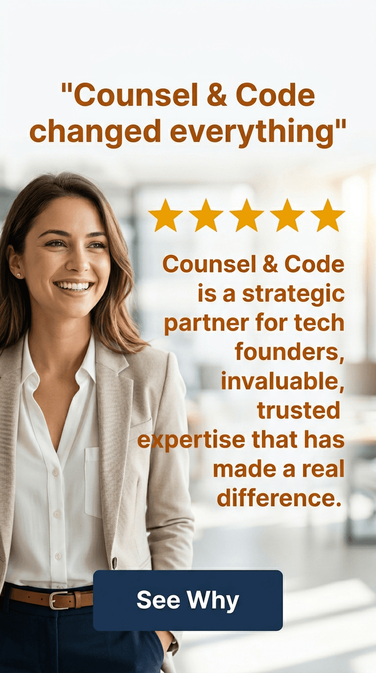 Legal Services TikTok ad example — Testimonial