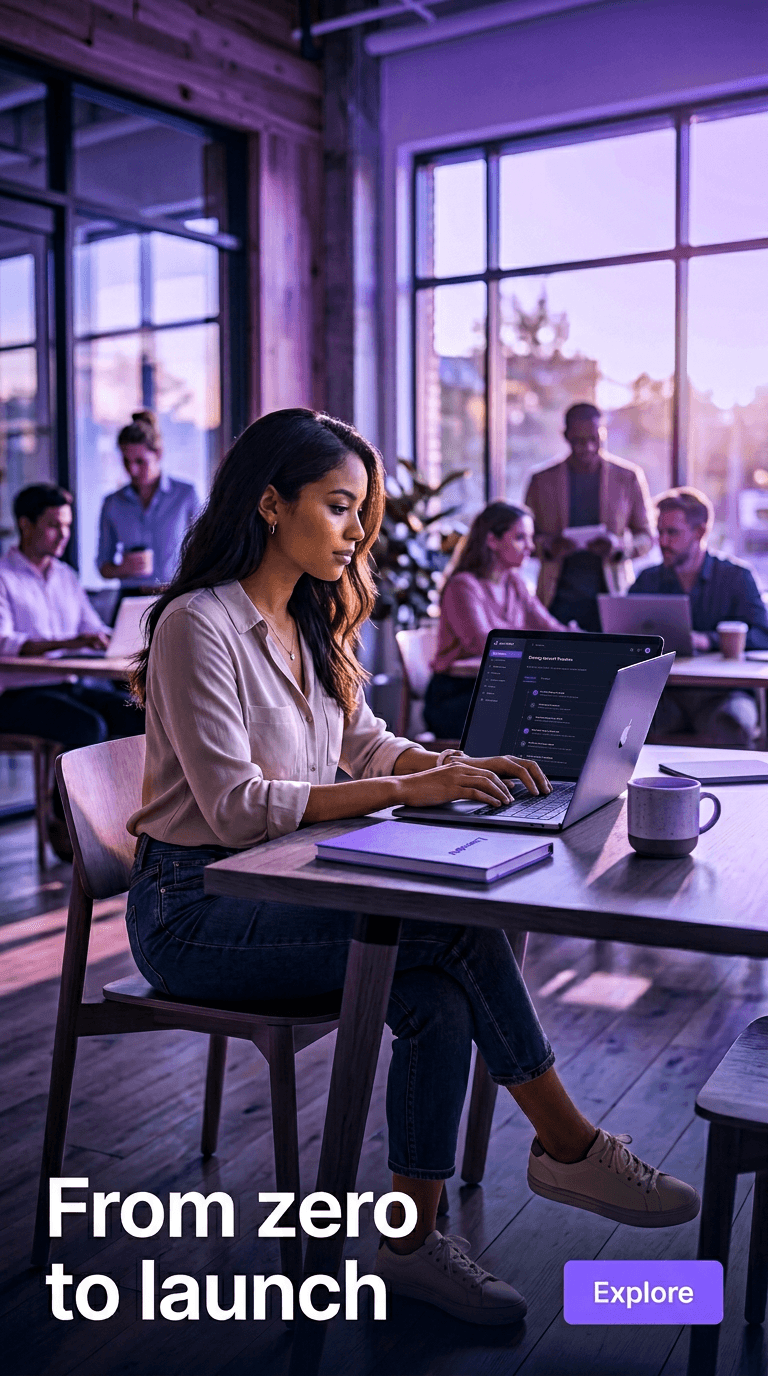 Startup TikTok ad example — Lifestyle