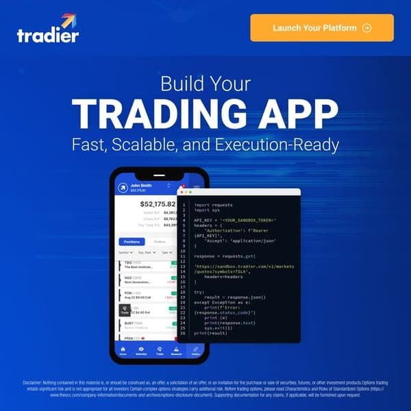 Ad by Tradier