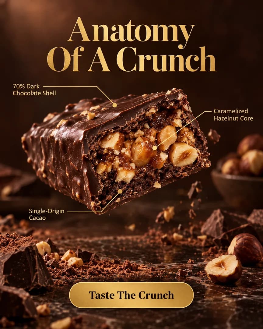 Cocoa Peak — Product anatomy with callouts