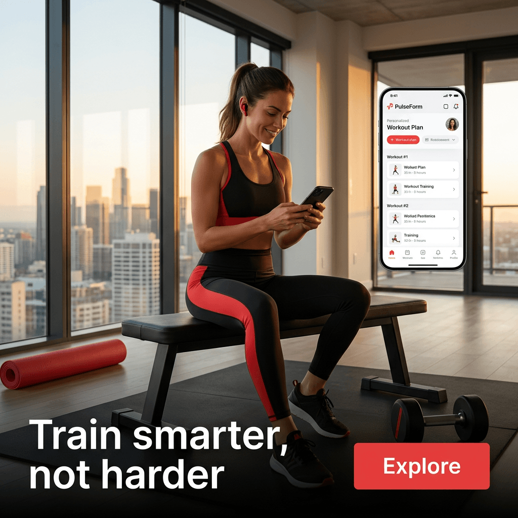 Fitness Facebook ad example — Lifestyle