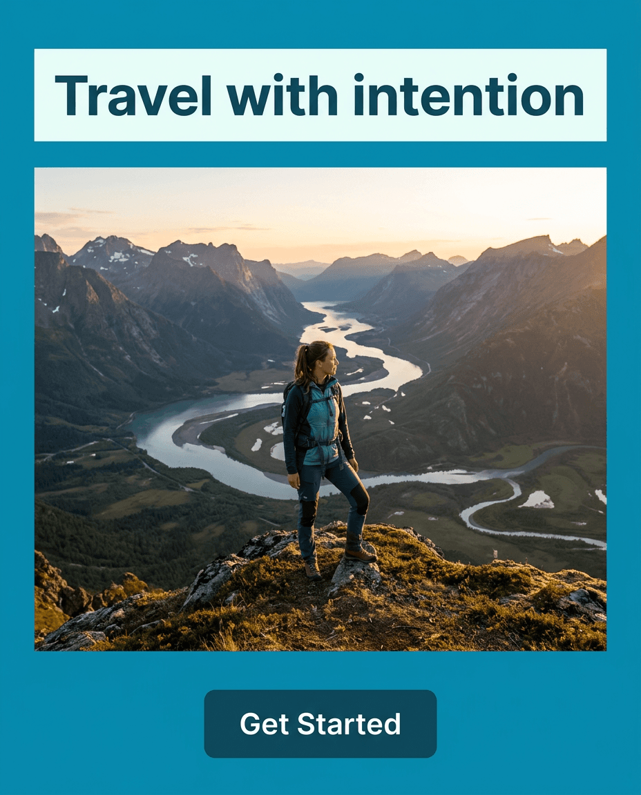 Travel & Tourism Instagram ad example — Product Hero
