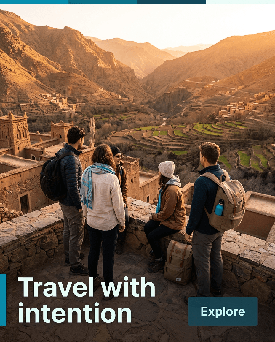 Travel & Tourism Instagram ad example — Lifestyle