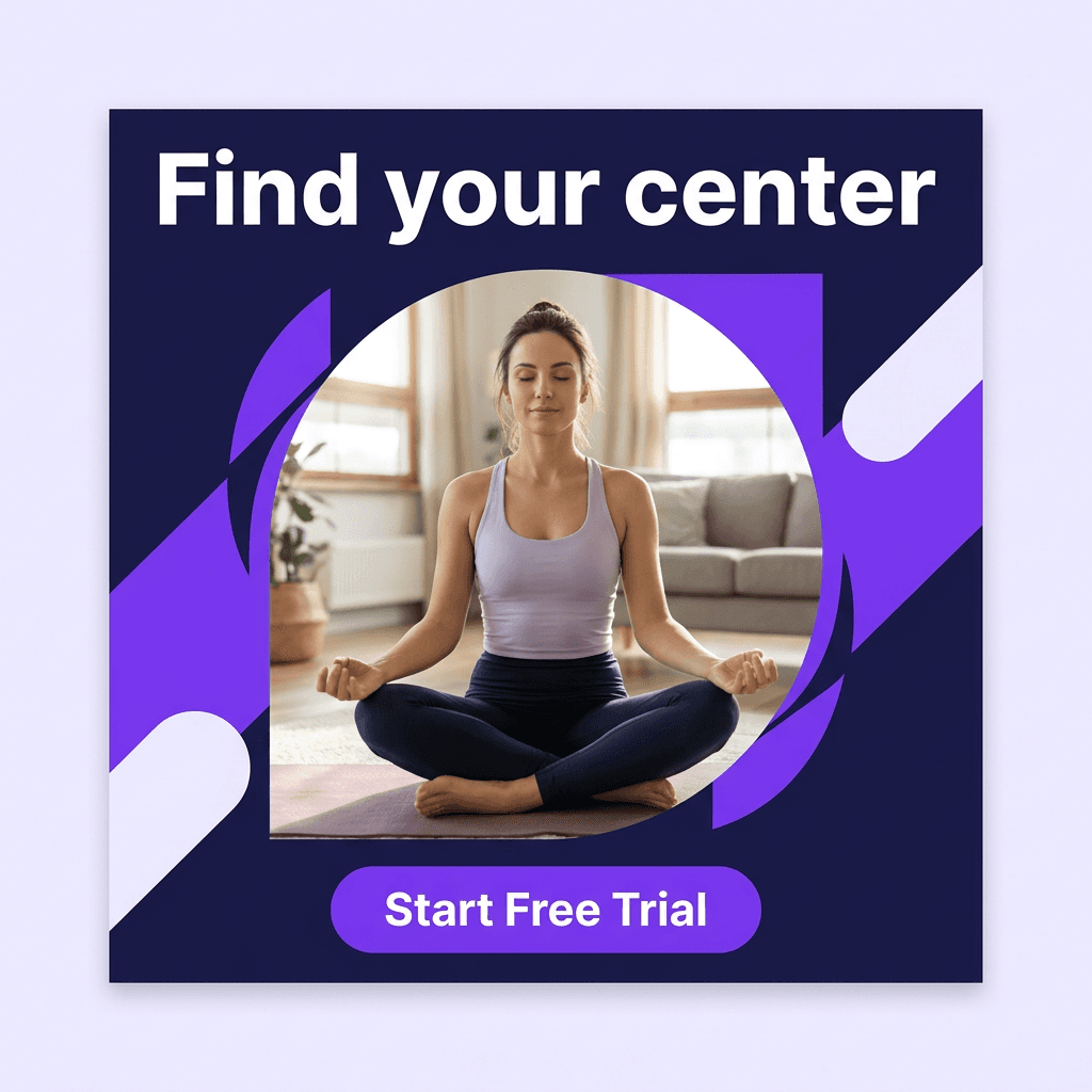 Meditation & Wellness Facebook ad example — Limited Offer