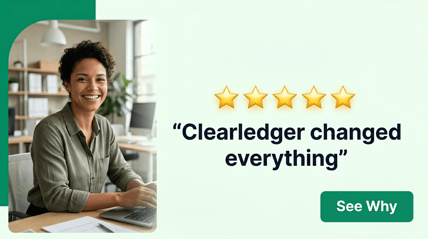 Finance & Fintech Google Display ad example — Testimonial