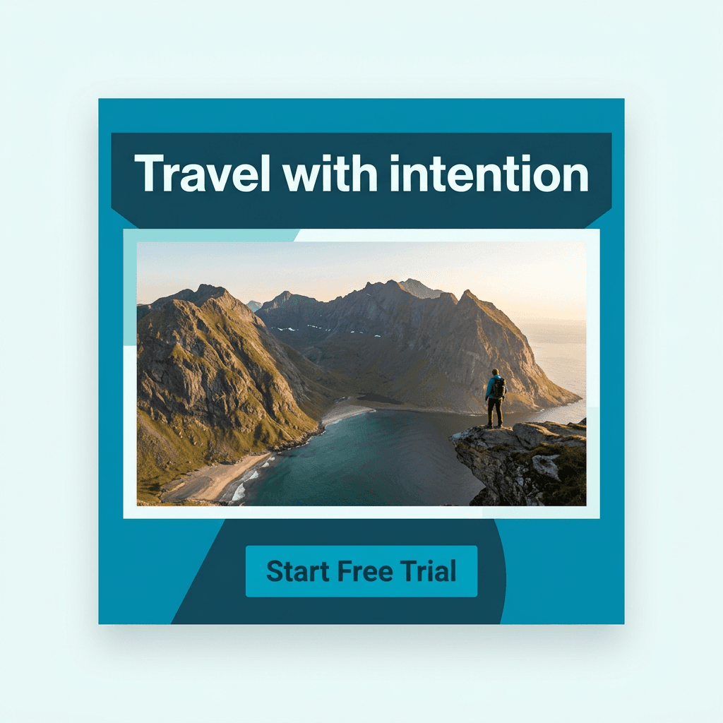 Travel & Tourism LinkedIn ad example — Limited Offer
