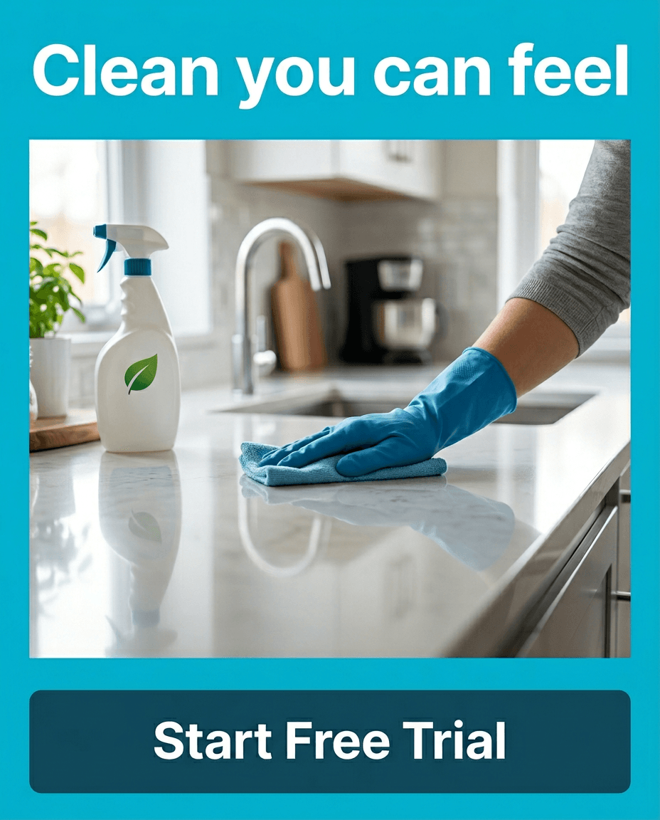 Cleaning Services Instagram ad example — Limited Offer