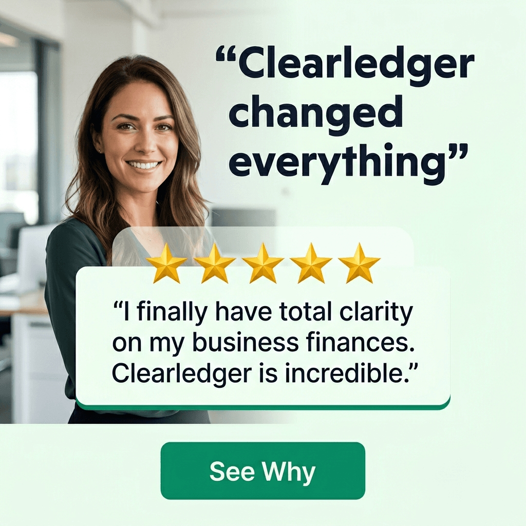 Finance & Fintech LinkedIn ad example — Testimonial