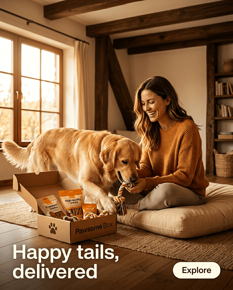 Pet Care Instagram ad example — Lifestyle