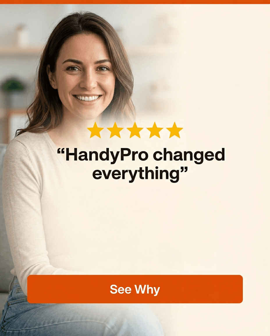 Home Services Instagram ad example — Testimonial