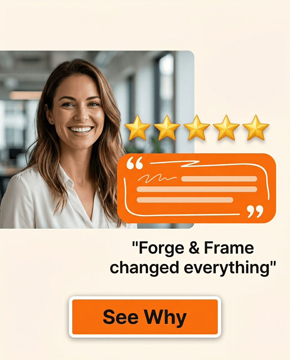 Marketing Agency Instagram ad example — Testimonial