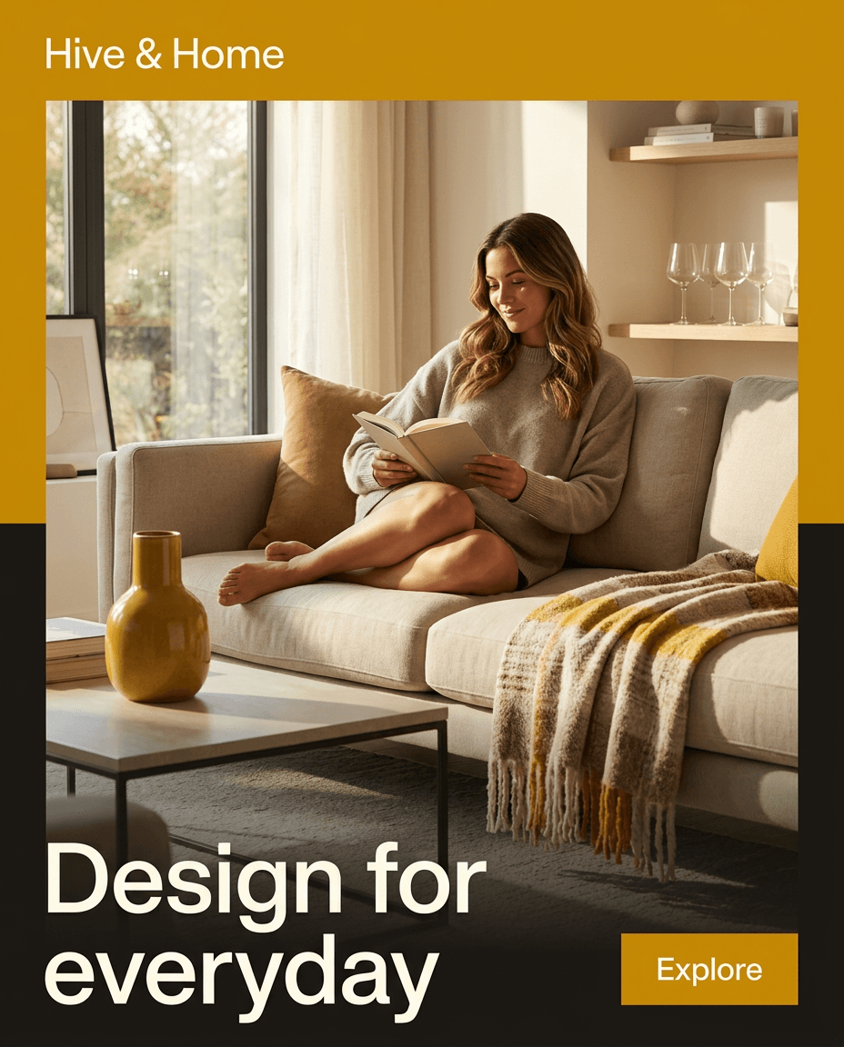 Retail Instagram ad example — Lifestyle