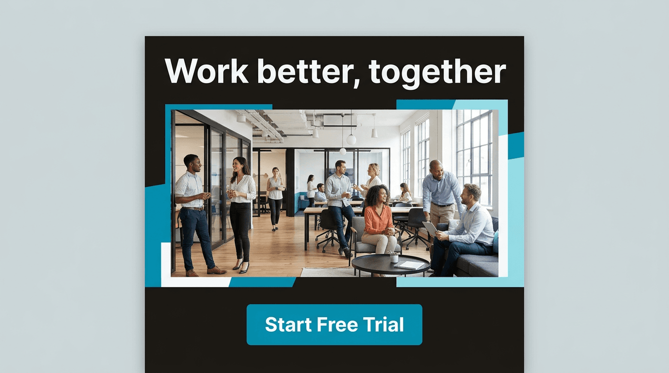Coworking & Office Space Google Display ad example — Limited Offer