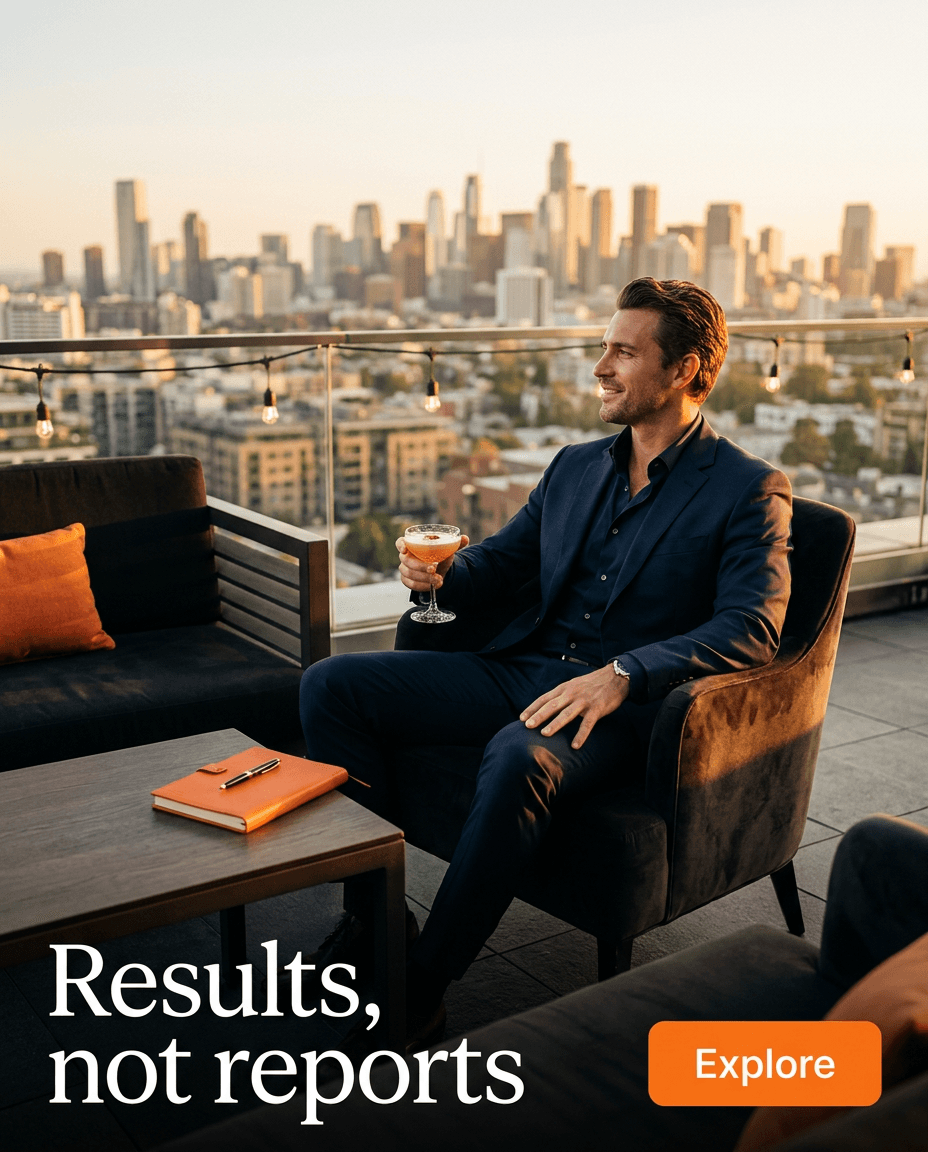 Marketing Agency Instagram ad example — Lifestyle