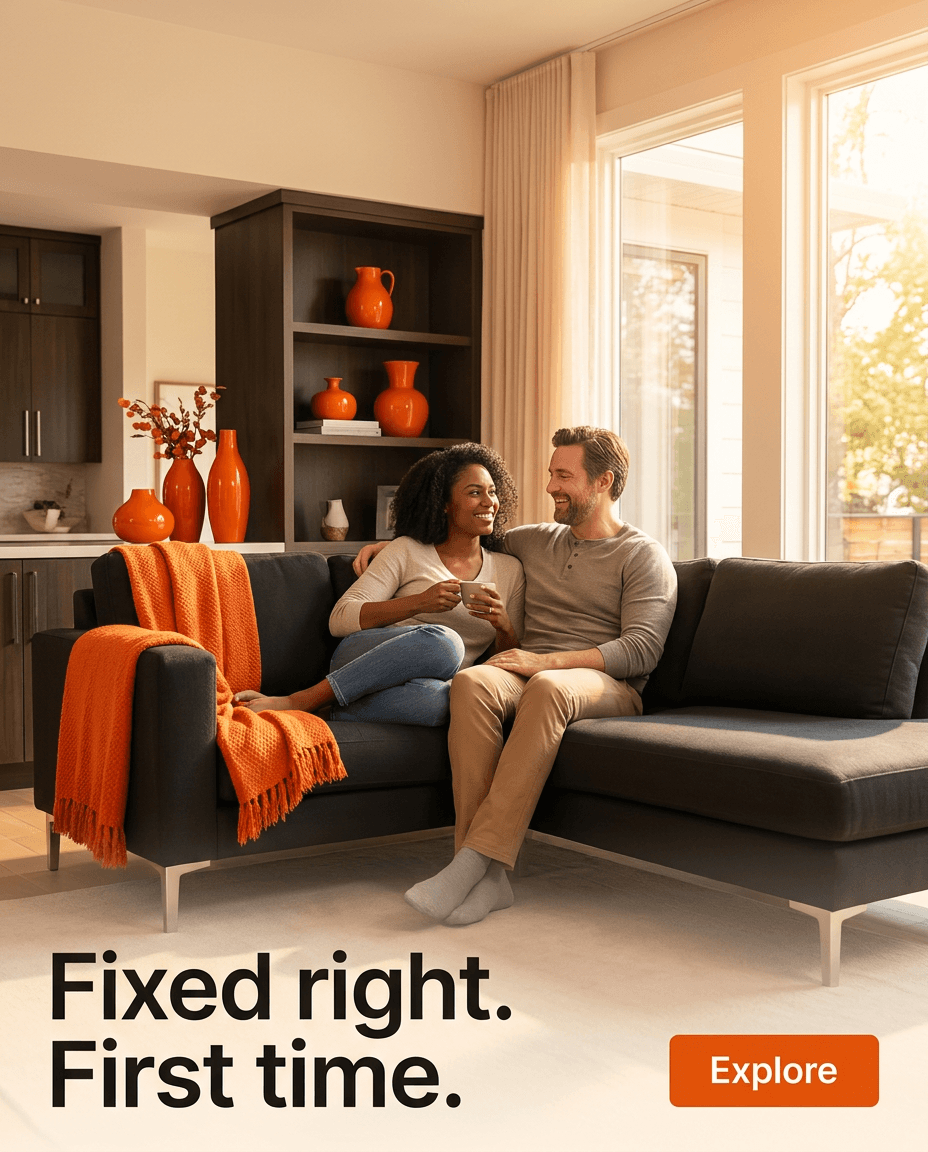 Home Services Instagram ad example — Lifestyle