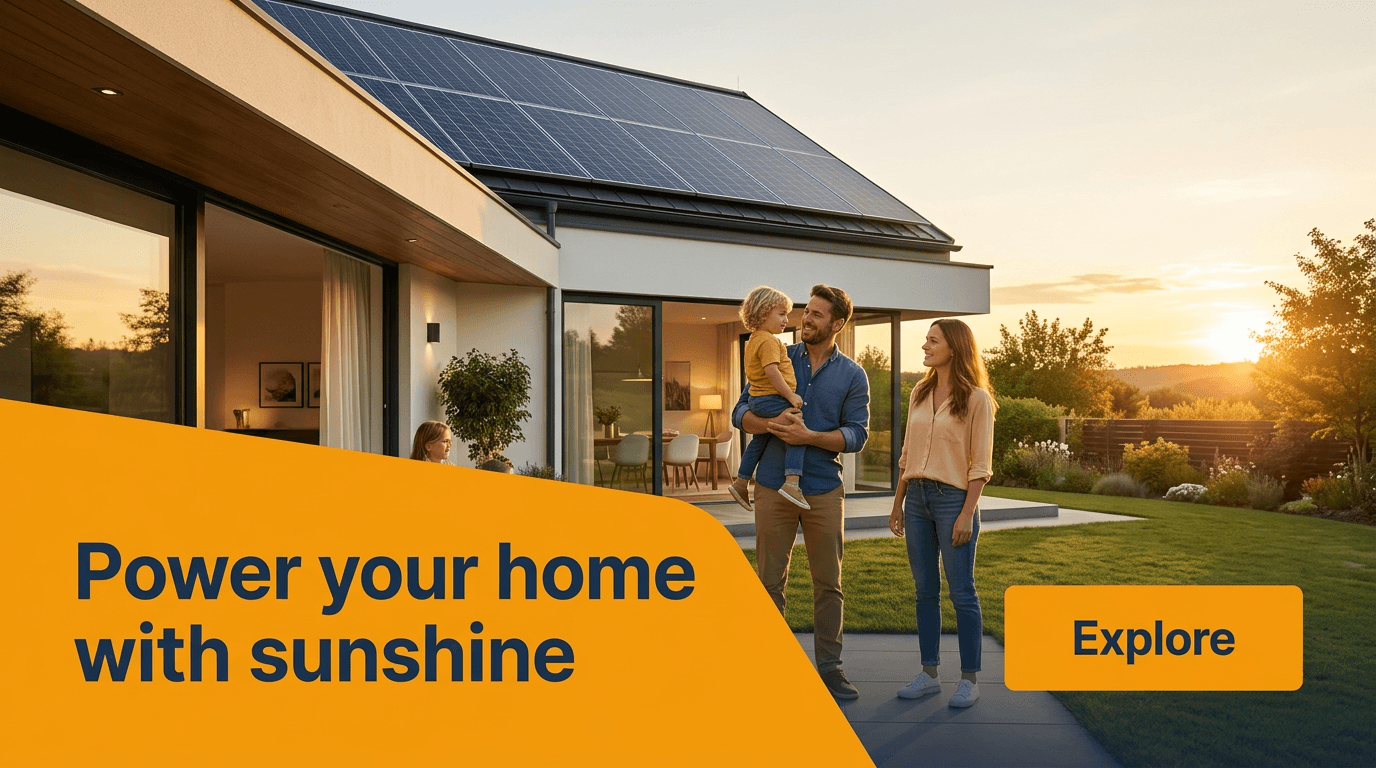 Solar & Renewable Energy Google Display ad example — Lifestyle