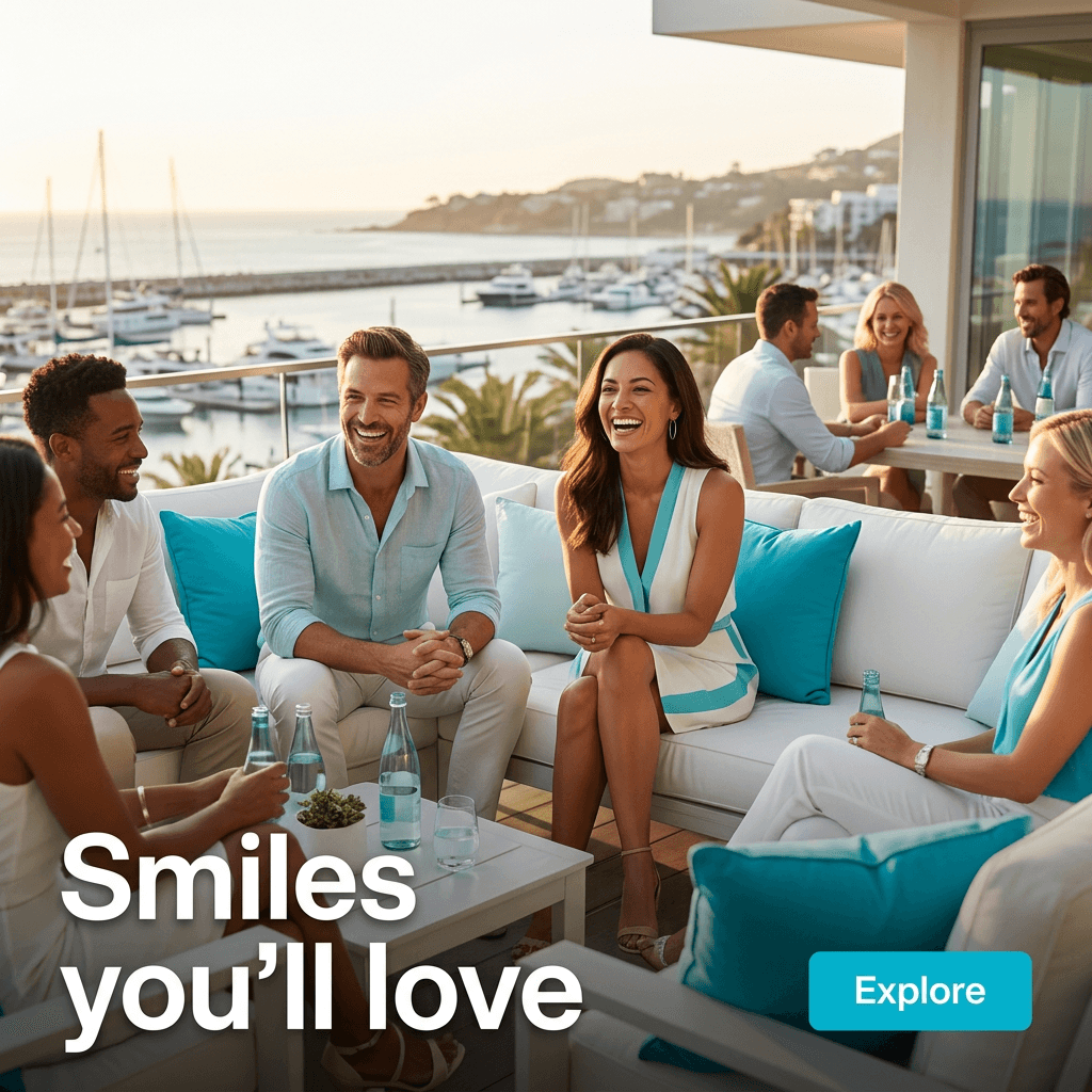 Dental LinkedIn ad example — Lifestyle