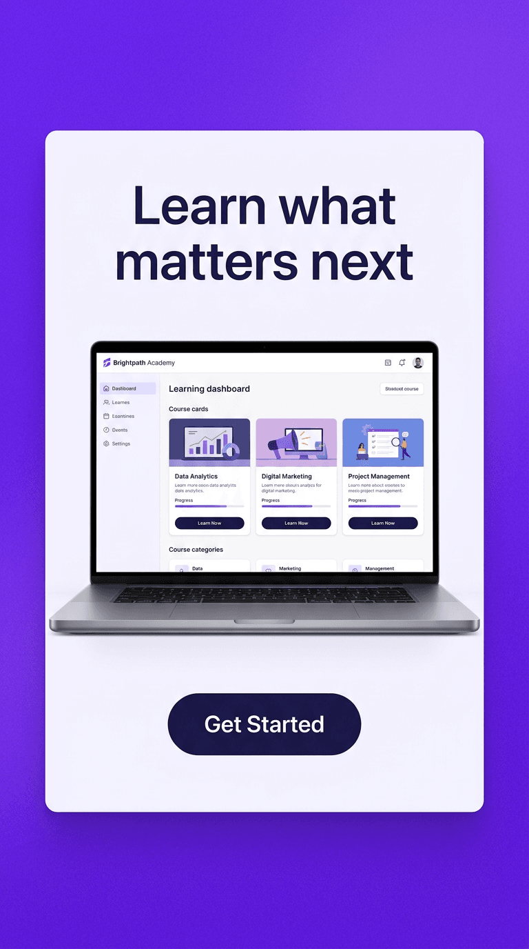 Education & Online Courses TikTok ad example — Product Hero