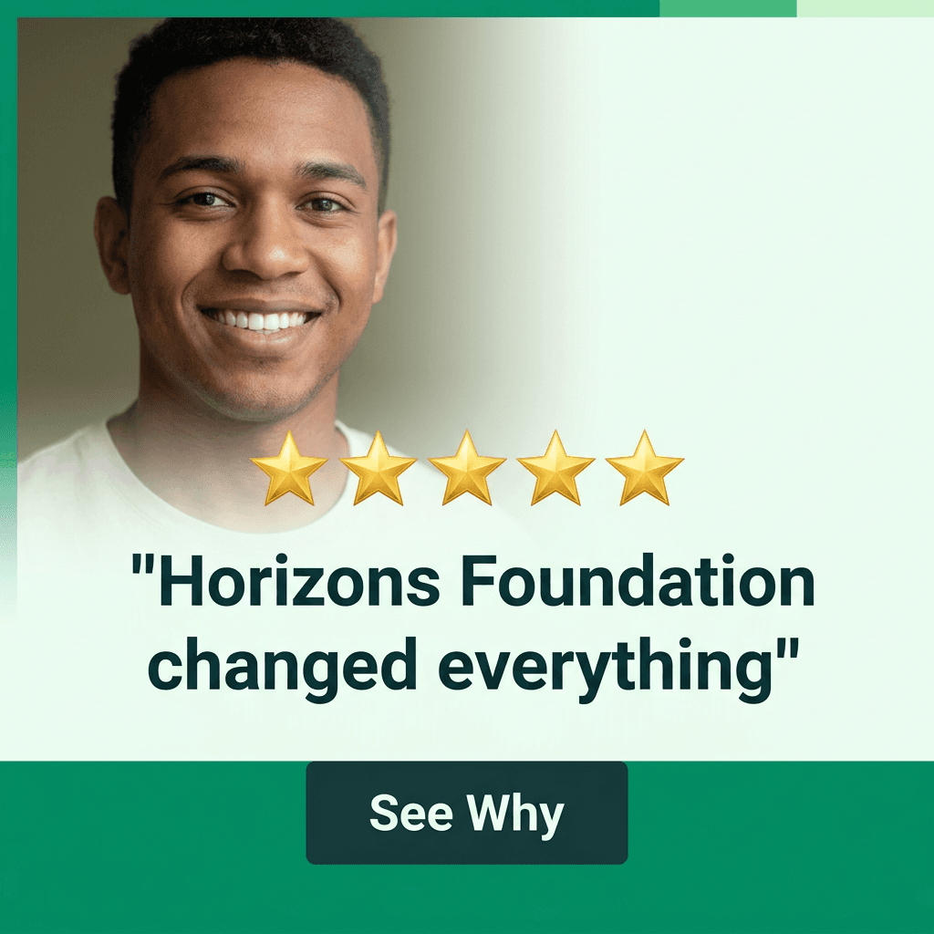 Nonprofit LinkedIn ad example — Testimonial