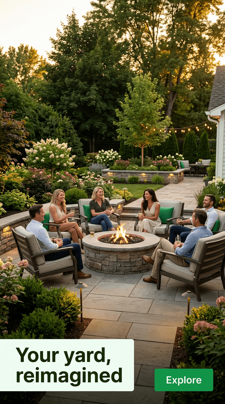 Landscaping TikTok ad example — Lifestyle